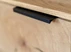 Komoda RTV dębowa wisząca plaster drewna Tirano