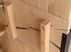 Komoda dębowa 3D plaster drewna Tirano