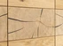 Komoda dębowa 3D plaster drewna Tirano