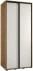 Šatní skříň s posuvnými dveřmi Davos 1 120, hloubka 60 cm