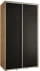 Šatní skříň s posuvnými dveřmi Davos 1 130, hloubka 60 cm